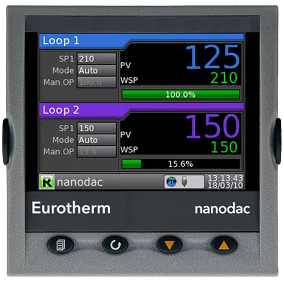 Eurotherm Nanodac Graphic Recorder Process Controllers Instrumart