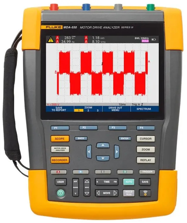 Fluke Mda Series Iii Motor Drive Analyzer Oscilloscopes Instrumart