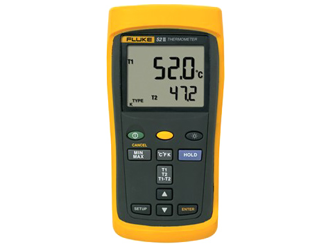 Handheld Digital Thermometer, Fluke 51 II