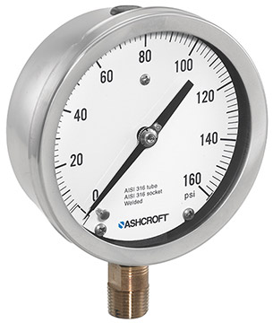 analog pressure meter