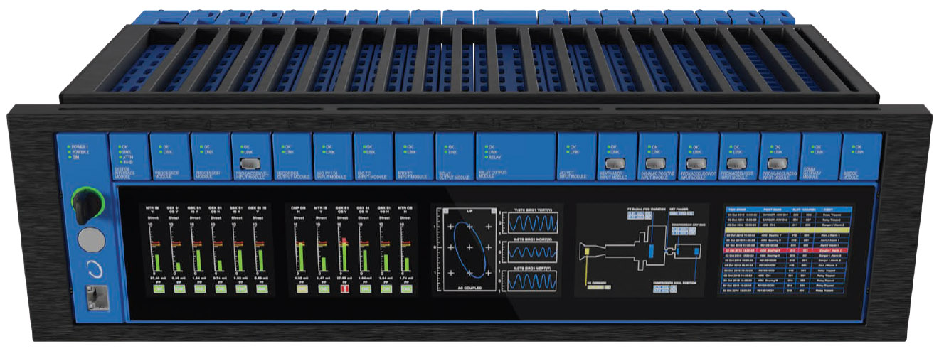 Bently Nevada Orbit 60R CHA System Chassis Vibration Monitoring