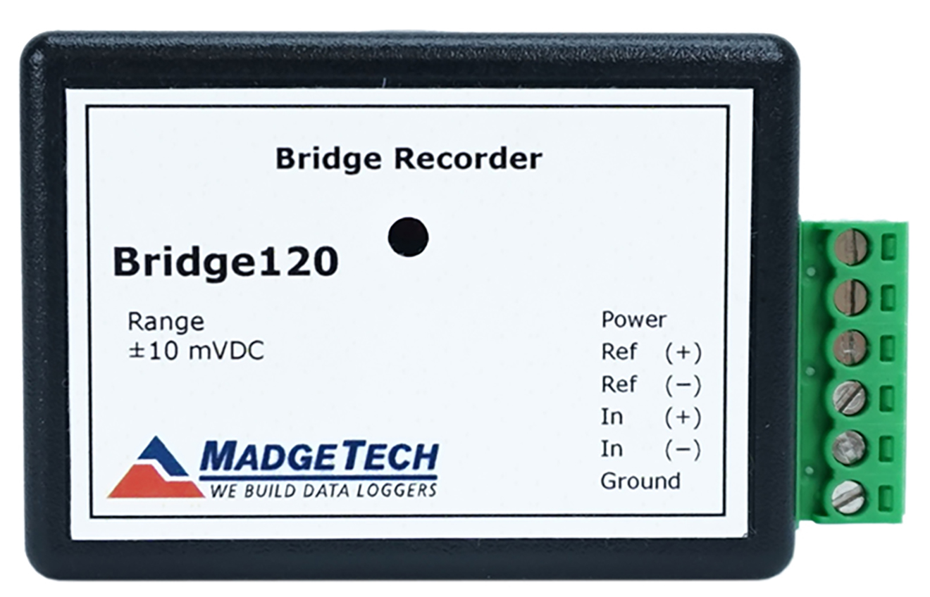 MadgeTech Bridge120 Bridge/Strain Data Logger Data Loggers Instrumart