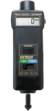 Extech 461895 & 461995 Combination Photo / Contact Tachometer