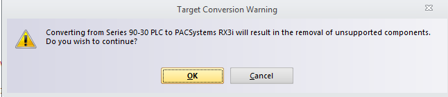 Fanuc Warning Pop Up