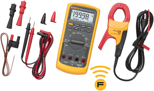 Fluke 87V/IMSK Industrial Multimeter Service Combo Kit | Multimeters ...