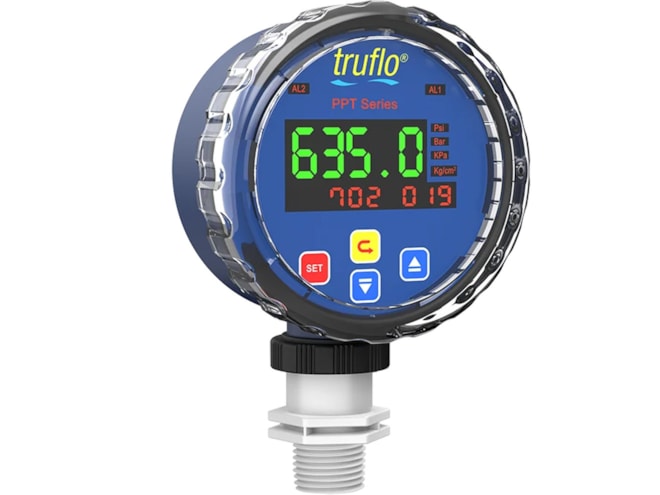ICON Truflo PPT Digital LED Pressure Transmitter Switch