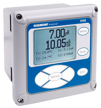 Rosemount Analytical Model 1056 Dual Input Analyzer | PH Meters ...