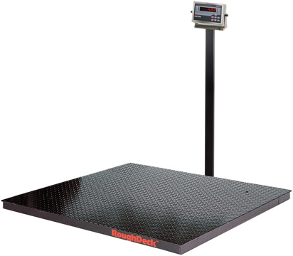 Rice Lake RoughDeck Series Floor Scale System | Industrial Scales ...