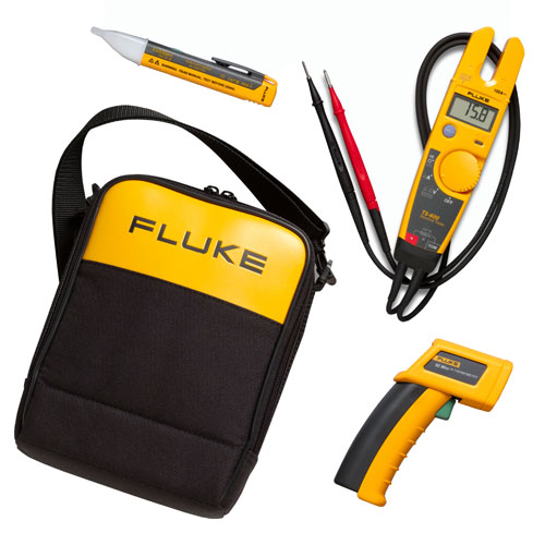 Fluke T5-600 / 62 / 1ACII IR Thermometer & Electrical Tester Kit ...