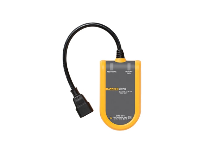 Fluke VR1710 Voltage Quality Recorder | Power Quality Analyzers ...